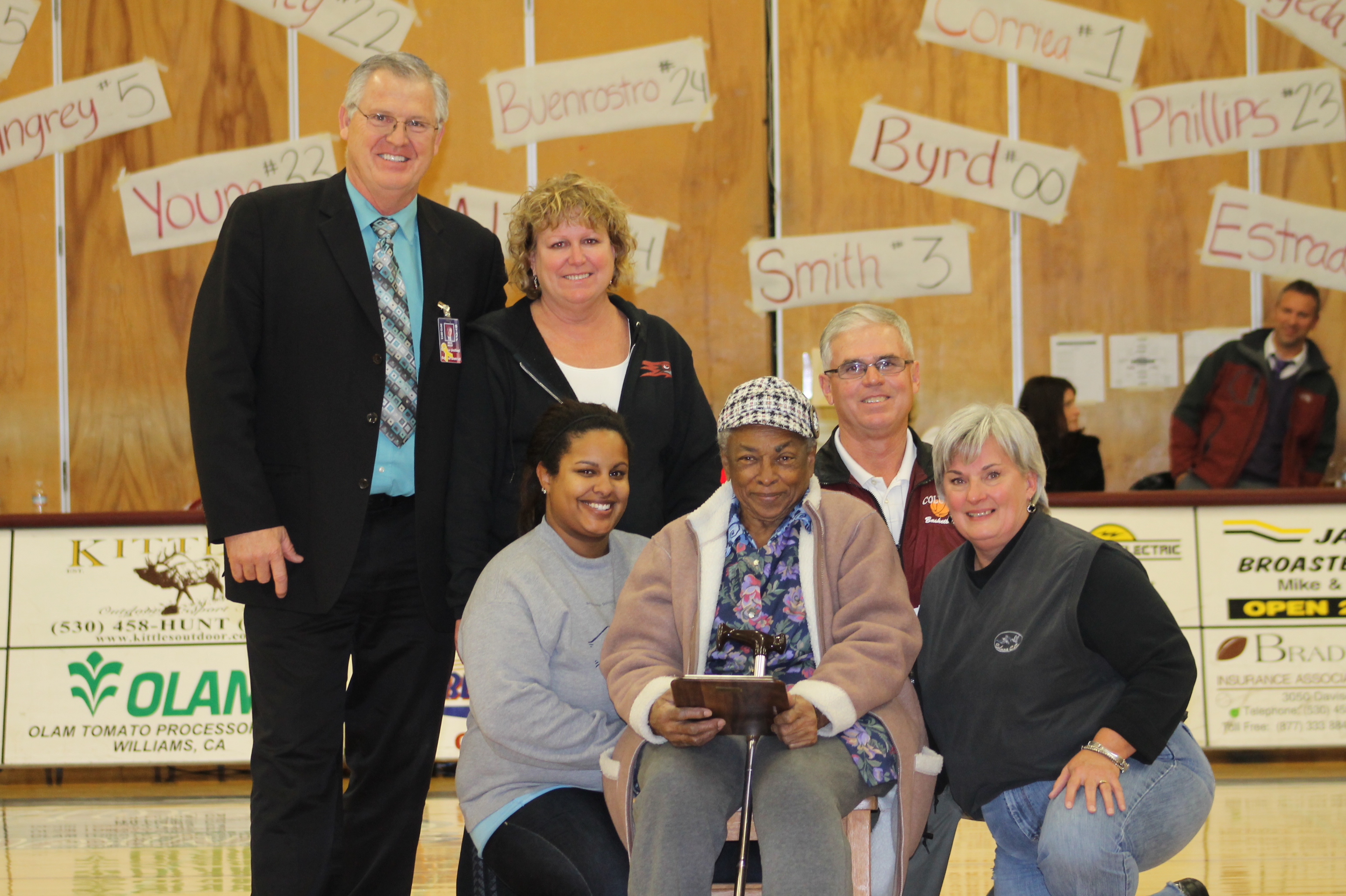 Juanita Roberts was nomitated by CRAF for her years of service to CHS